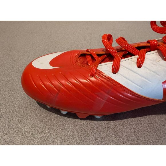 Nike Vapor Speed Low TD Football Cleats Red White 643152-118 Size 14